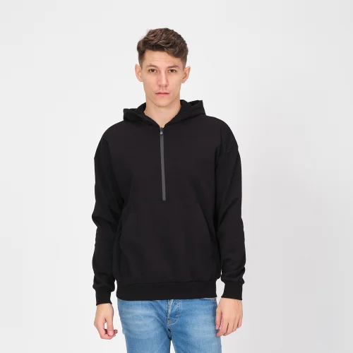 Tbasic - Kanguru Cep Sweatshirt