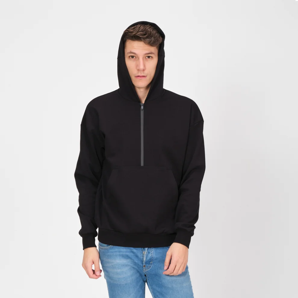 Tbasic - Kanguru Cep Sweatshirt