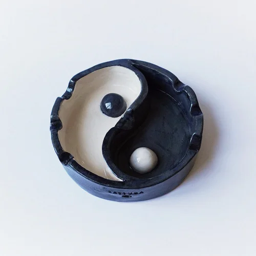 Lattuga Ceramics - Yin Yang Kül Tablası