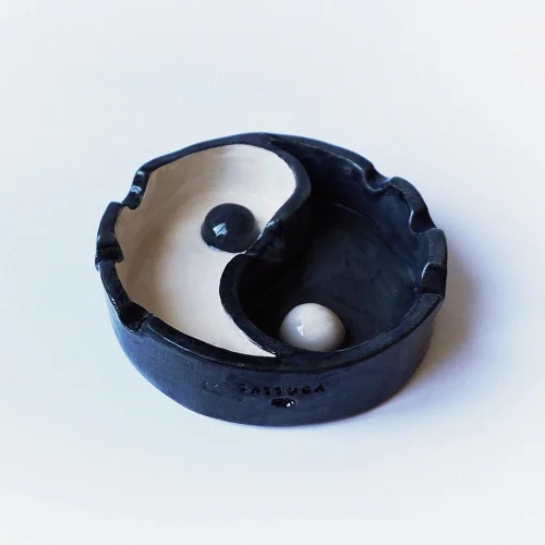 Lattuga Ceramics - Yin Yang Kül Tablası