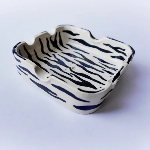 Lattuga Ceramics - White Roar Ashtray
