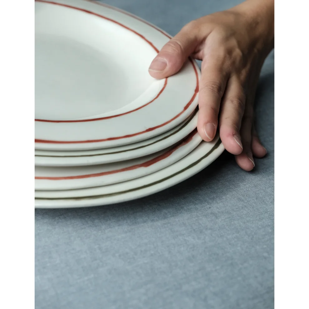 Merve Kasrat - Porcelain Deep Plate