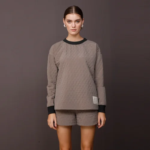 Ecotone - Brooklyn Oversize Quilted Sweatshirt