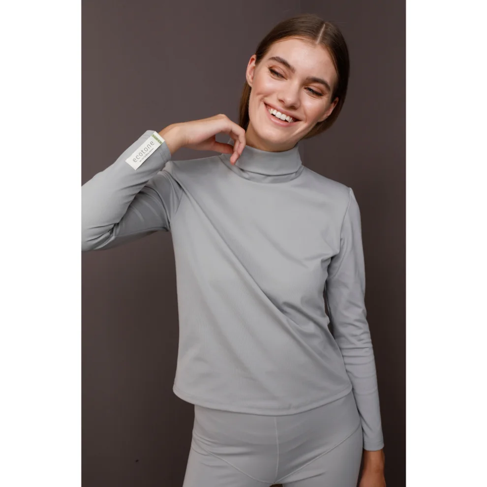 Ecotone - Sunset Turtleneck Top