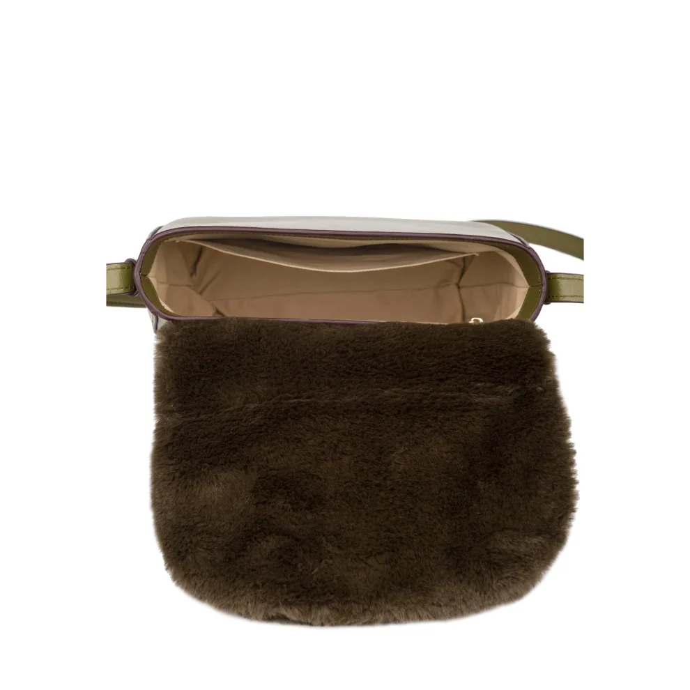 Mianqa - Gala Faux Fur Crossbody Bag