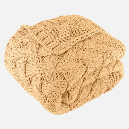 Miespiga - Serenita Hair Knitting Knitwear Blanket Throw