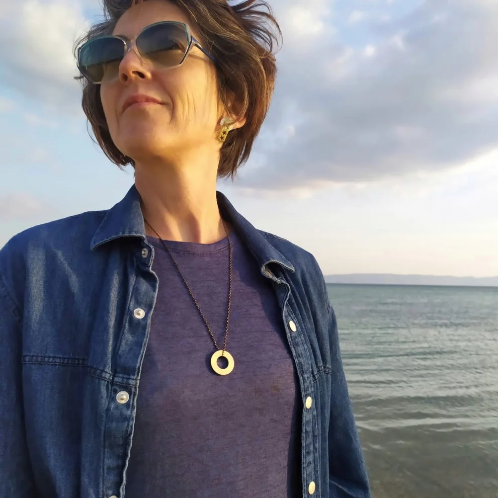 POJWoman by Pelin Özerson - Balance Within Uniseks Necklace