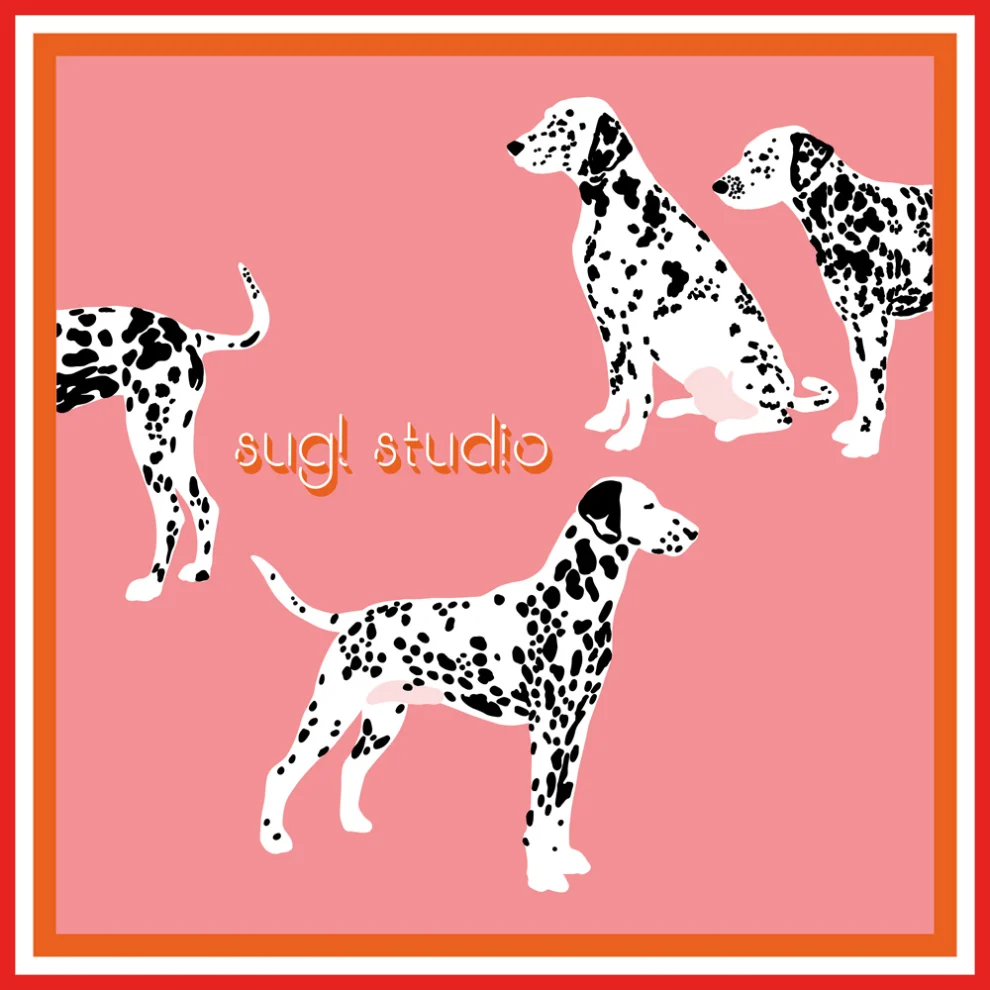 Sugl Studio - Dalmatian Scarve
