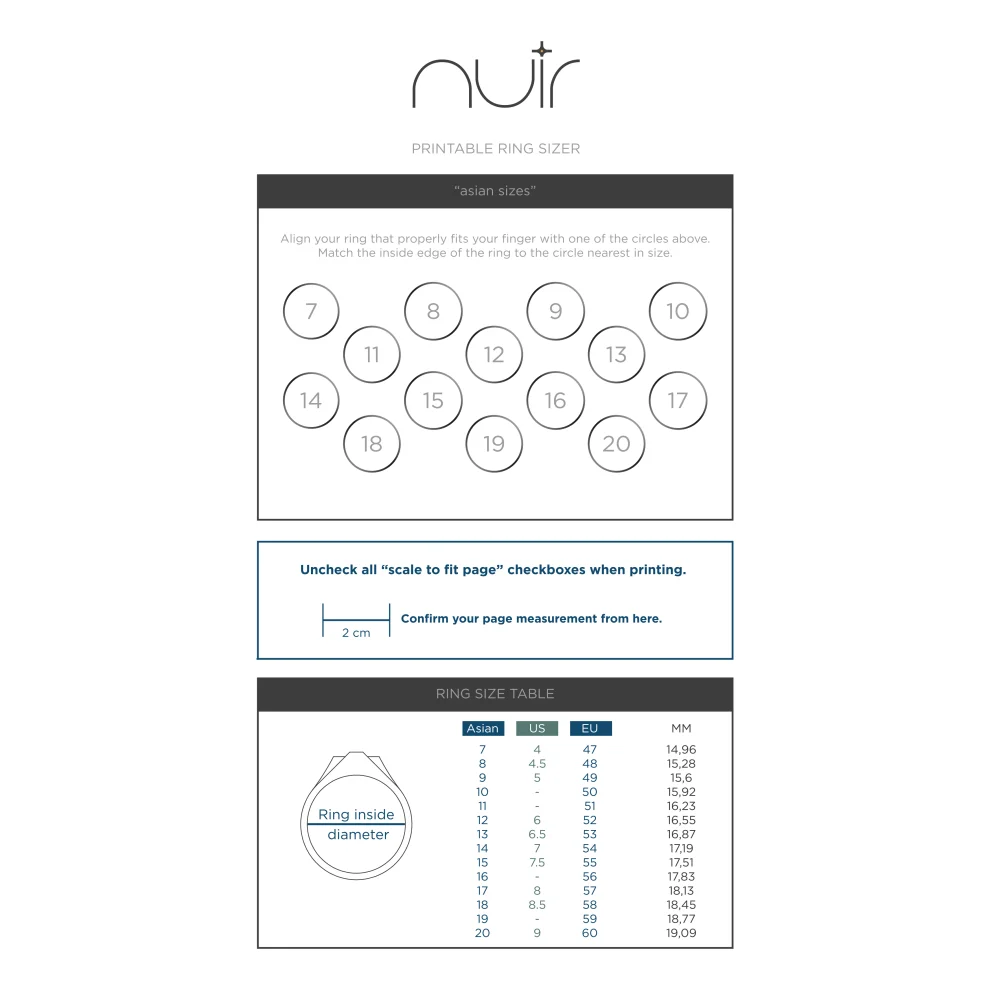 Nuir Studio - Nuir Diff Gold Yüzük