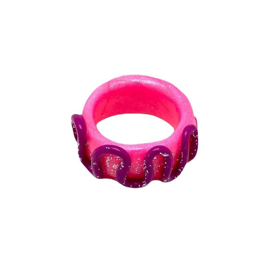 MU Studio - Pink Spaghetti Ring