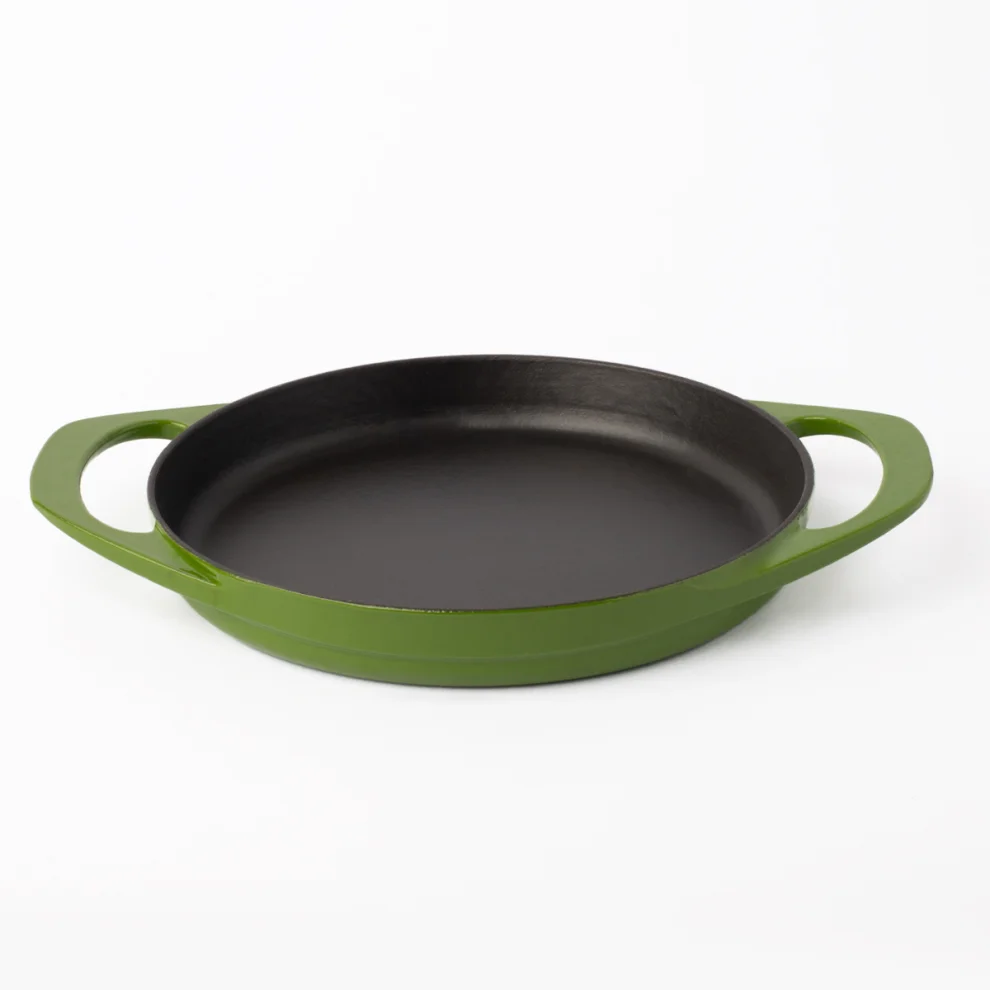 Pot Art - Forest 3-piece Cast Iron Kitchen Set