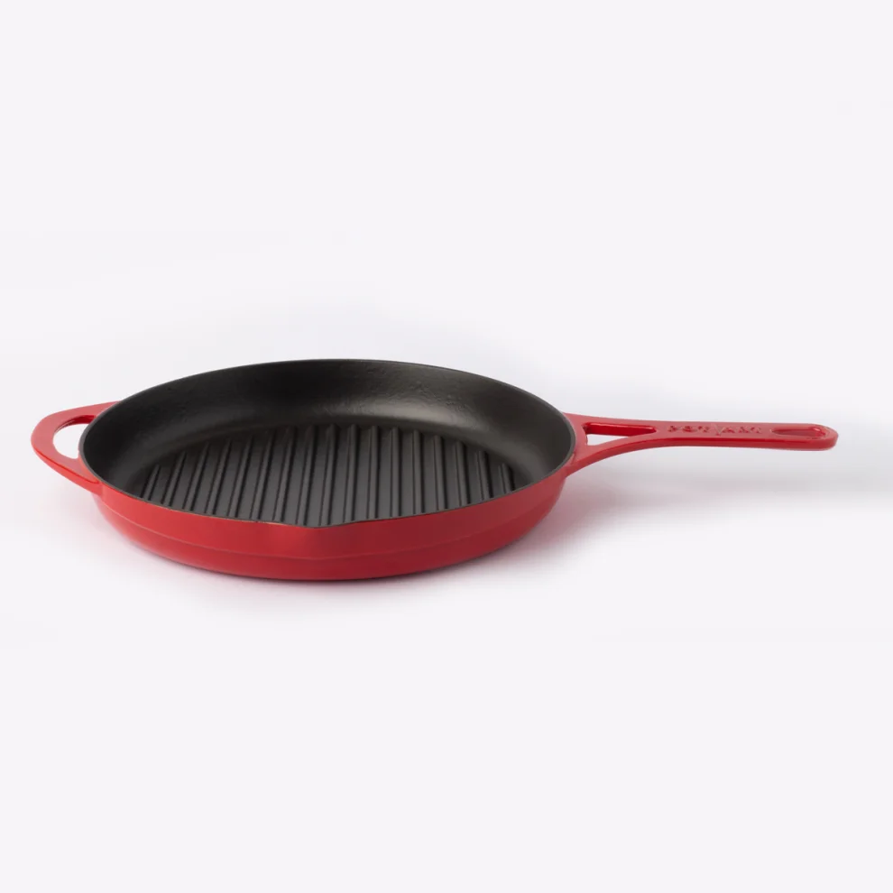 Pot Art - Magma 3-piece Cast Iron Kitchen Set