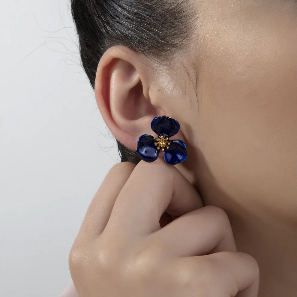 Milou Jewelry - Bloom Flower Earrings