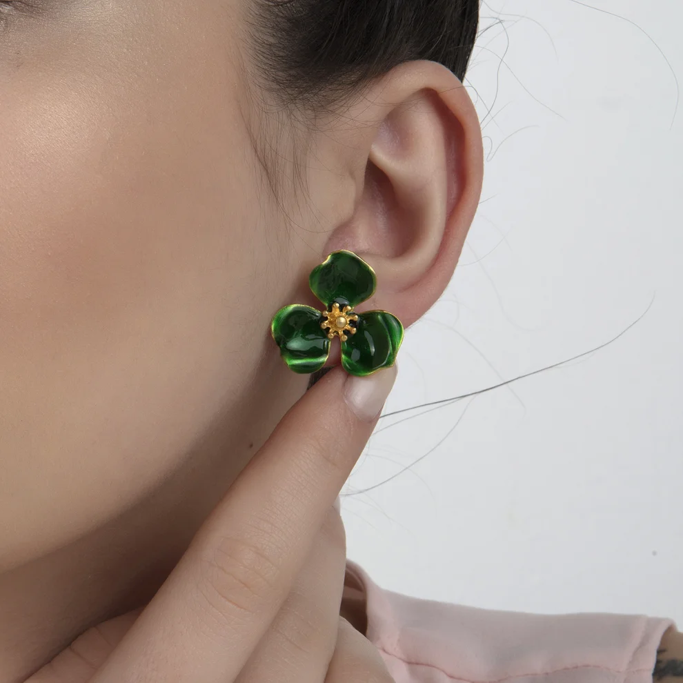 Milou Jewelry - Bloom Flower Earrings