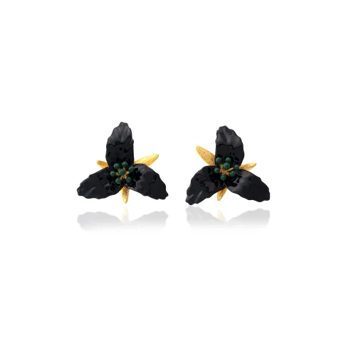 Milou Jewelry - Lily Flower Earrings