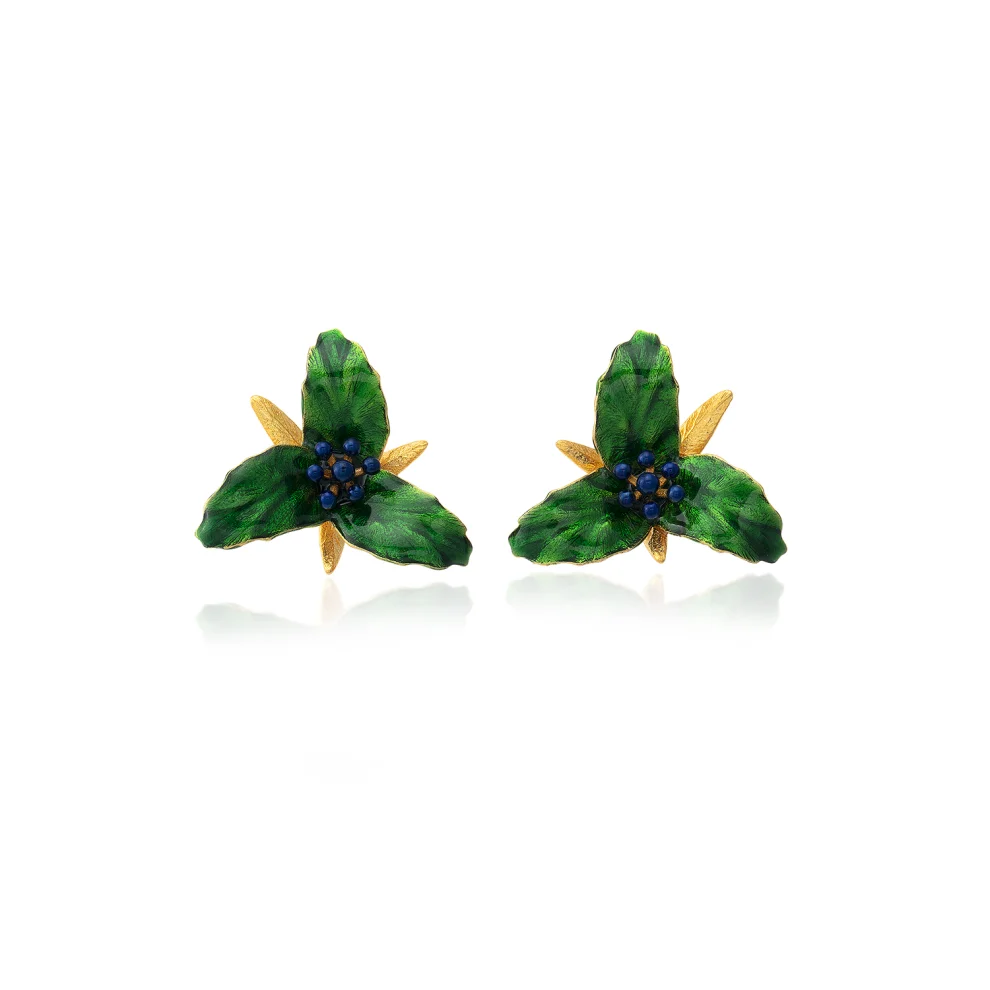 Milou Jewelry - Lily Flower Earrings