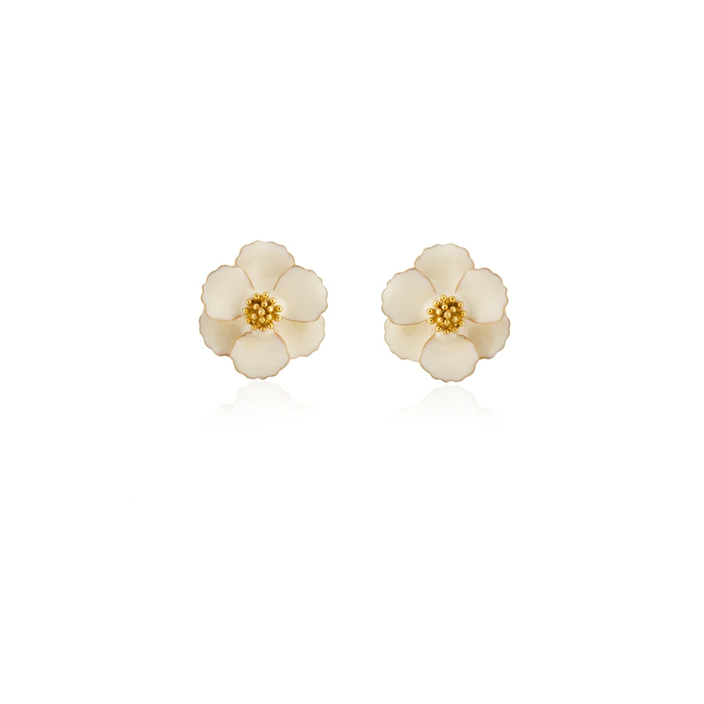 Milou Jewelry - Petite Flower Earrings