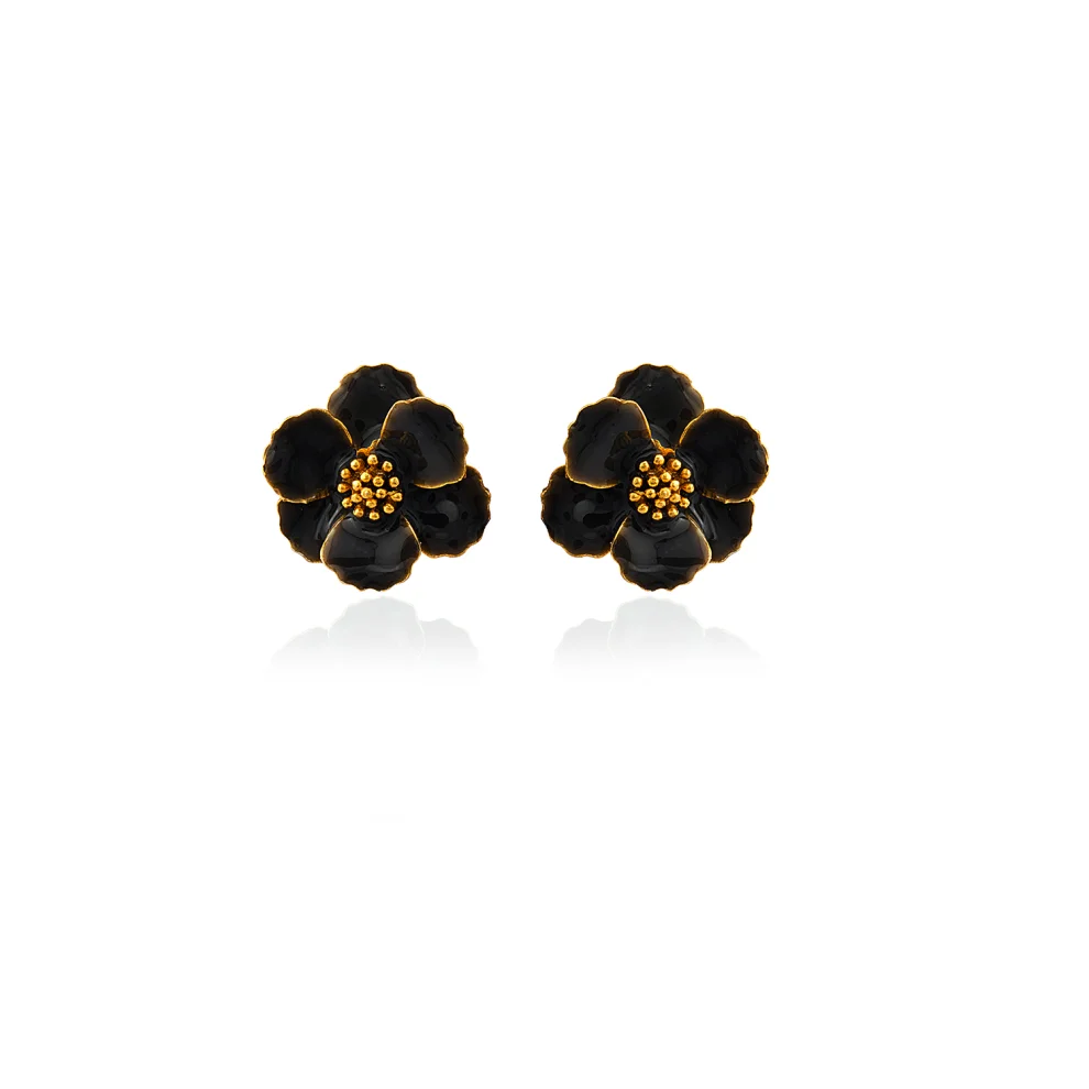 Milou Jewelry - Petite Flower Earrings