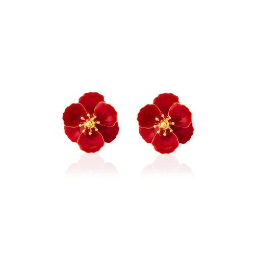 Milou Jewelry - Petite Flower Earrings