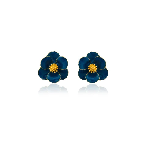 Milou Jewelry - Petite Flower Earrings