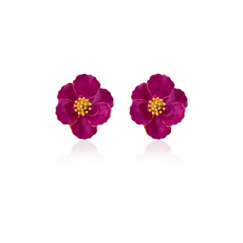 Milou Jewelry - Petite Flower Earrings