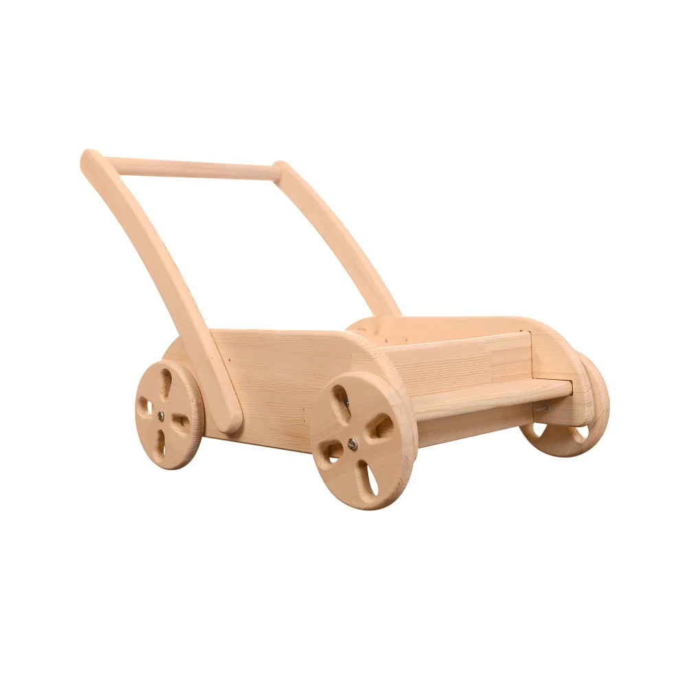 Becbece - Tay Thai First Step Trolley – Wooden Walker