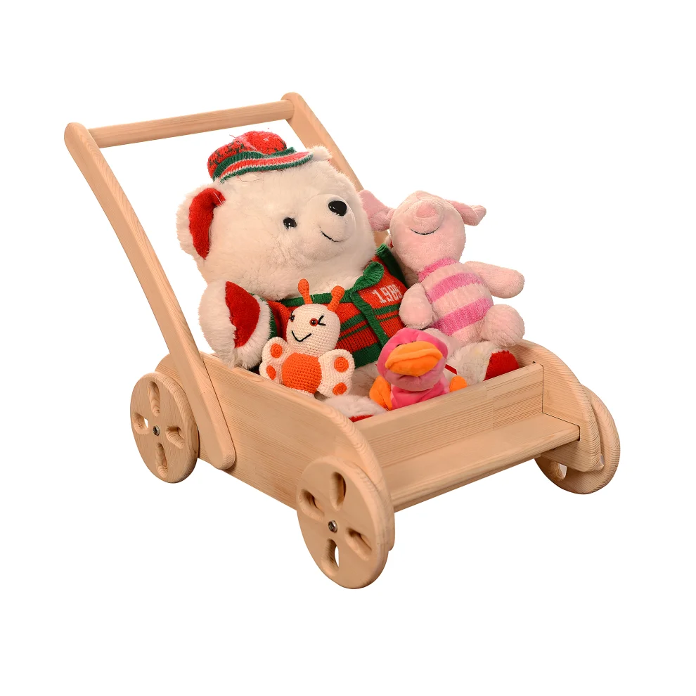 Becbece - Tay Thai First Step Trolley – Wooden Walker