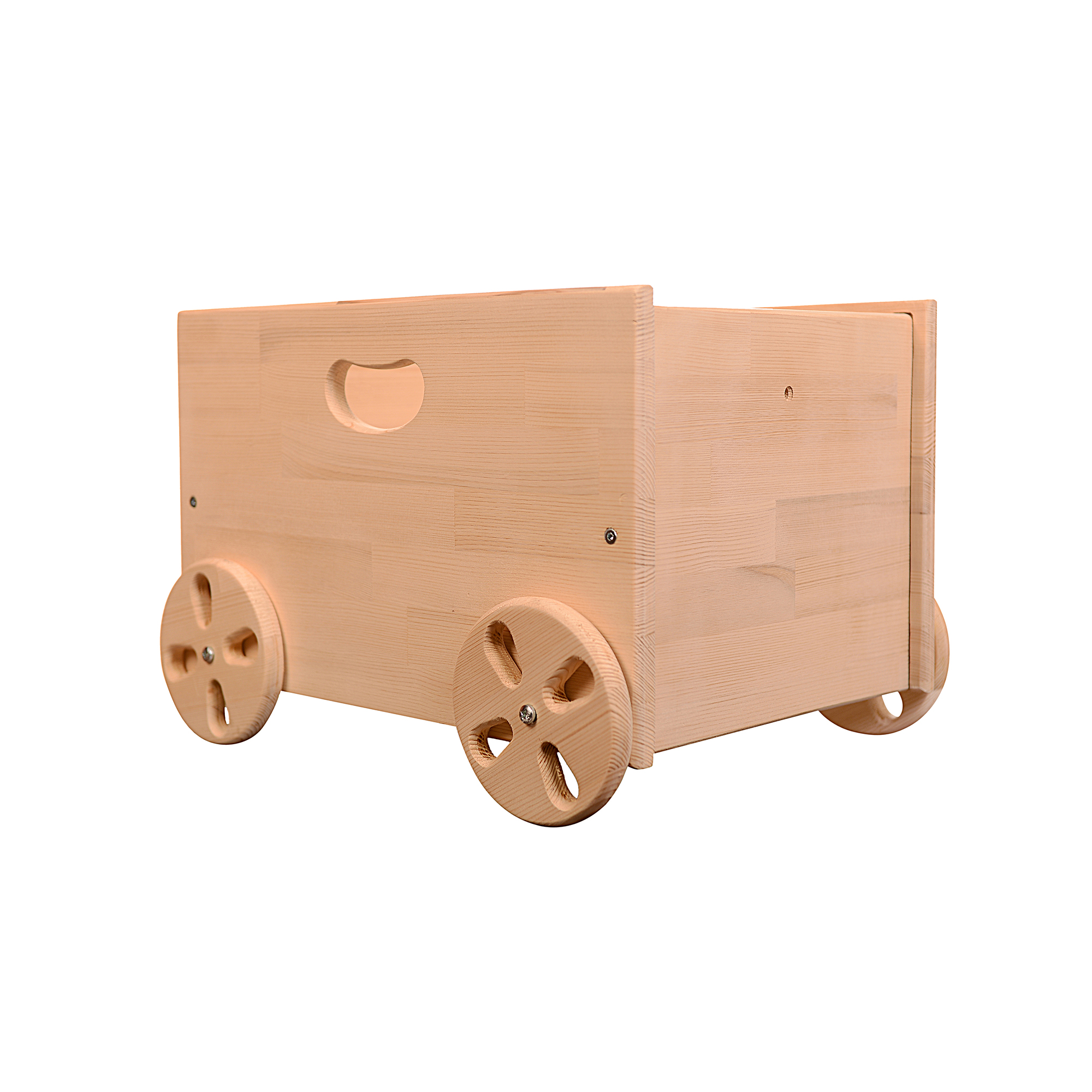 Lumpy Wooden Toy Box