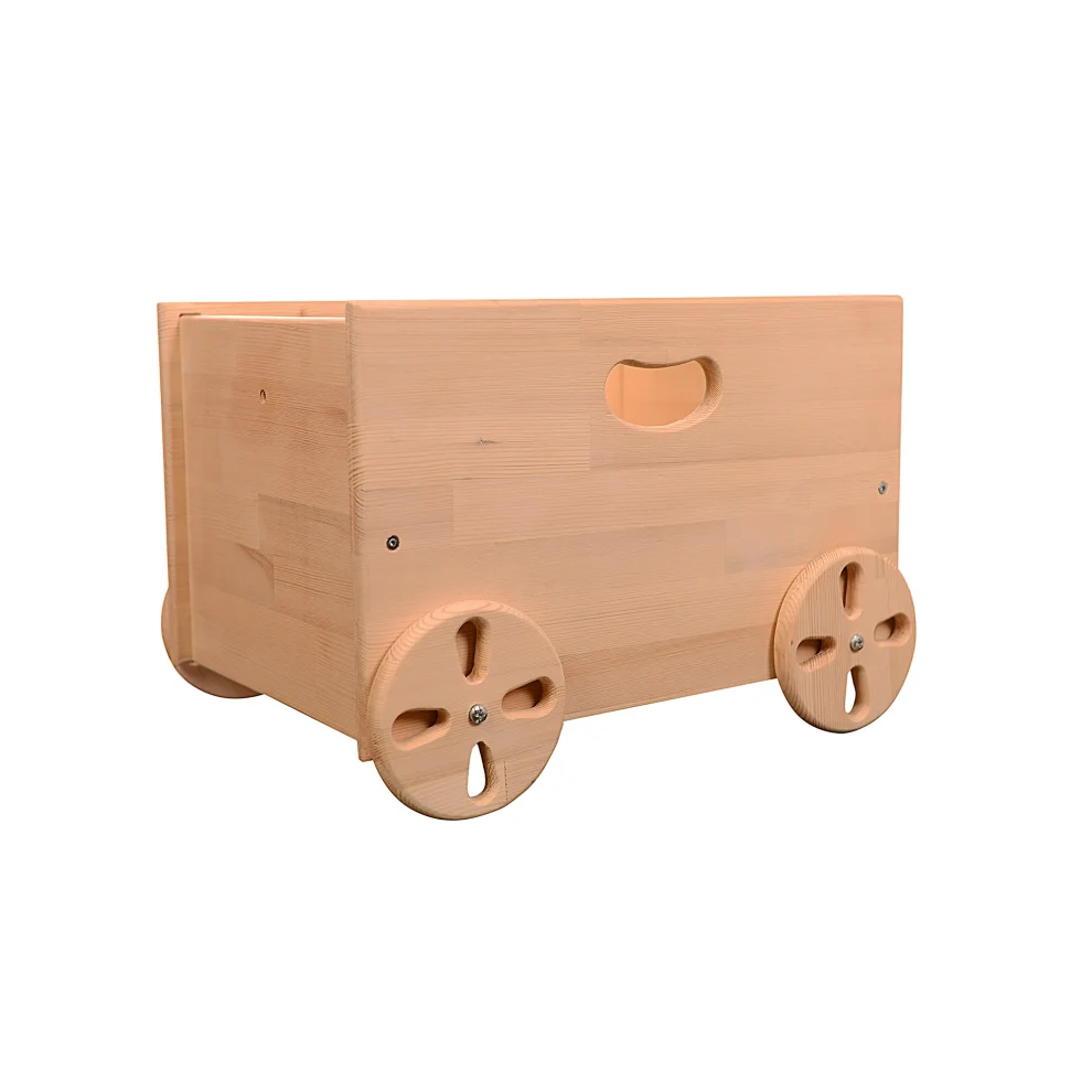 Becbece - Lumpy Wooden Toy Box