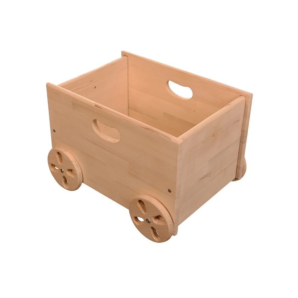 Becbece - Lumpy Wooden Toy Box