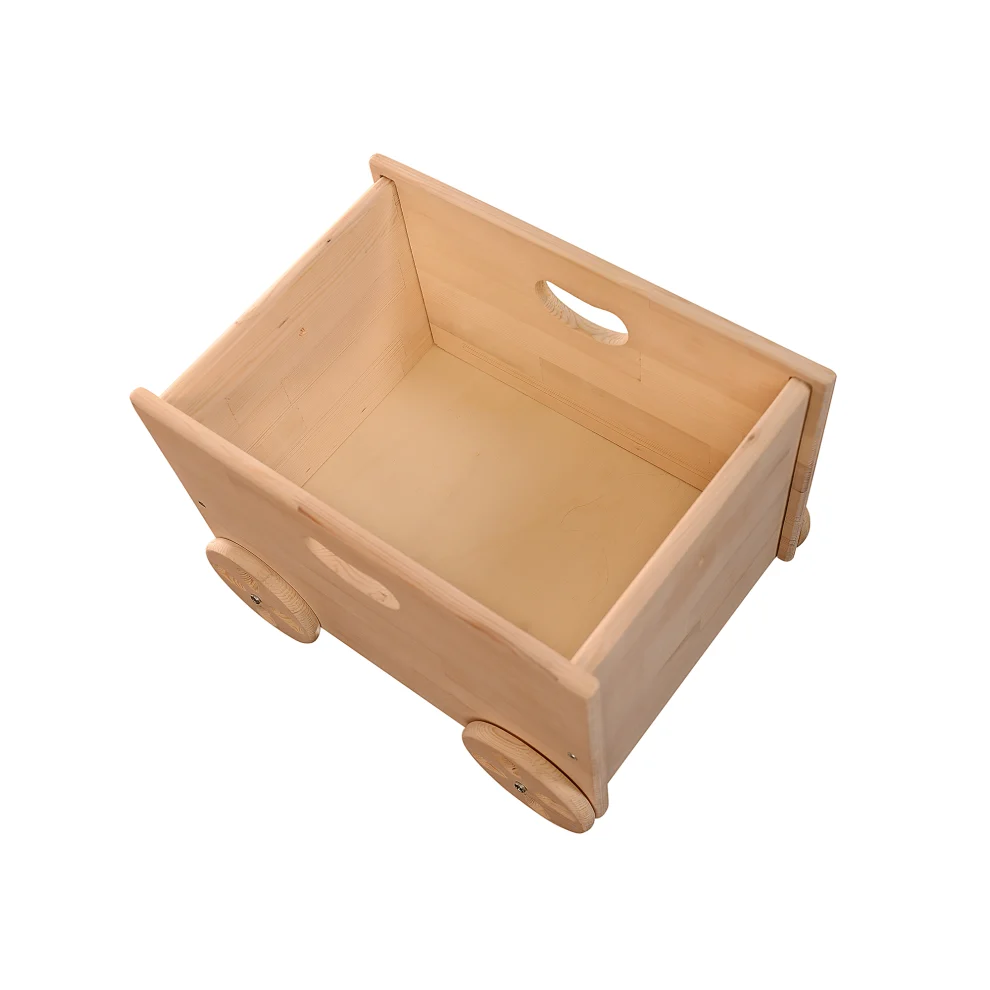 Becbece - Lumpy Wooden Toy Box