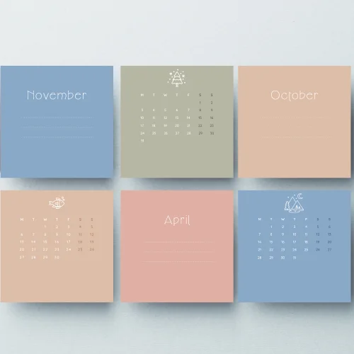 Studio Ovata - Seasons Calendar