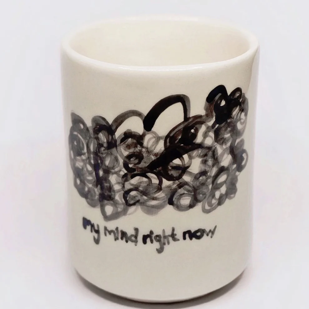 Lattuga Ceramics - My Mind Right Now Mug