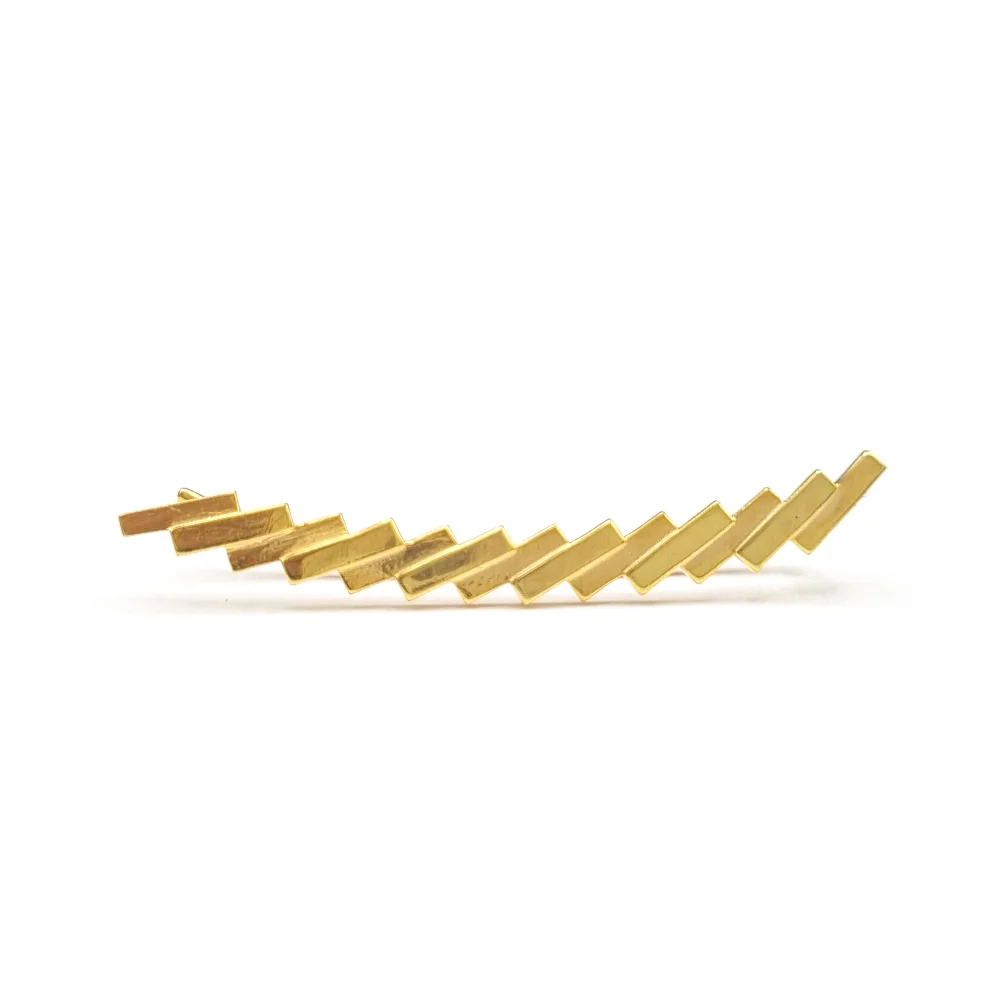 Nuir Studio - Line Brick Earcuff