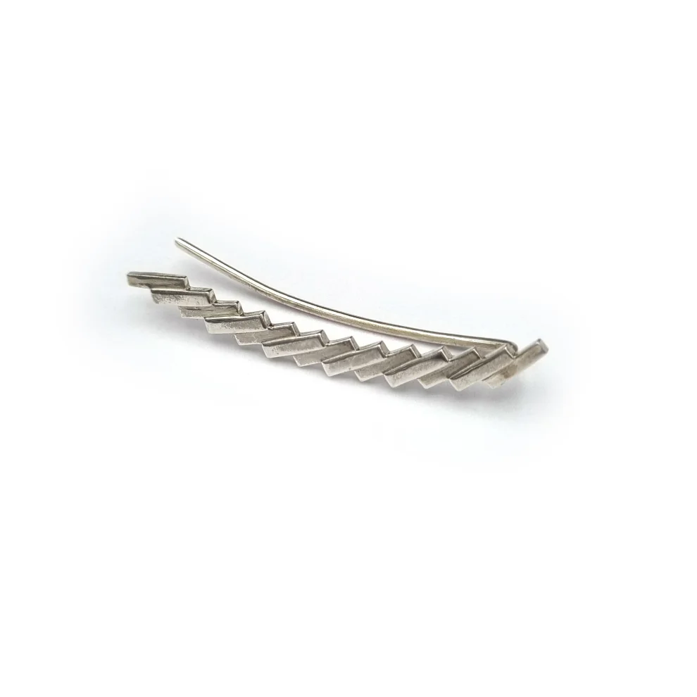 Nuir Studio - Line Brick Earcuff