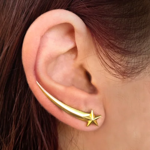 Nuir Studio - Line Star Earcuff