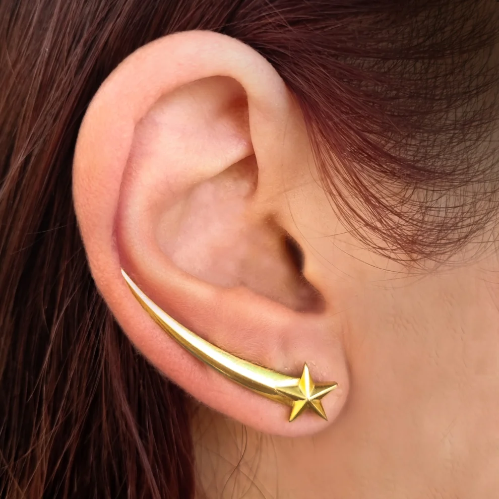 Nuir Studio - Line Yıldız Earcuff