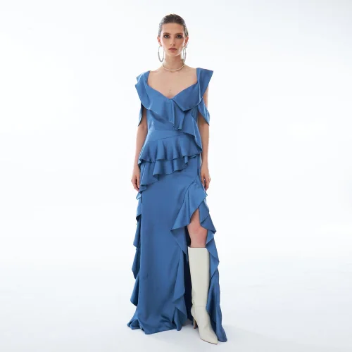 Luxez - Lola Floral Satin Dress