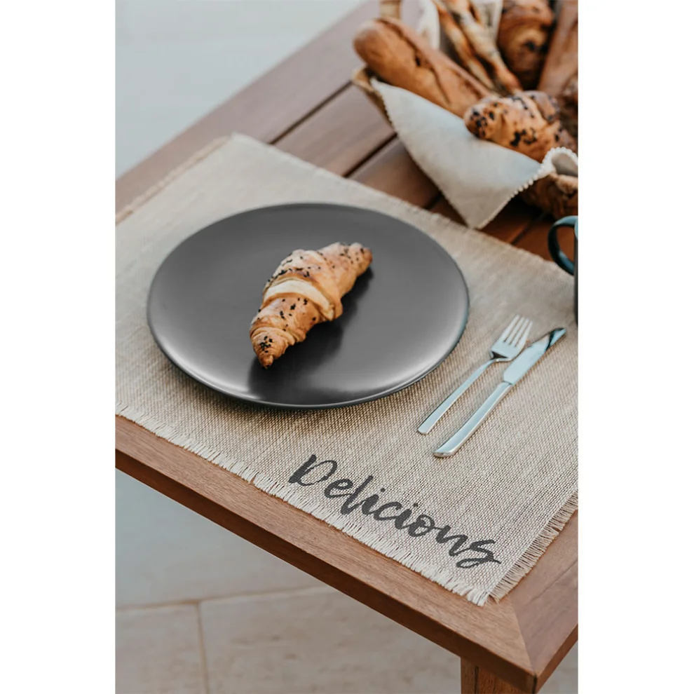 MELINO HOME - Tasty - Delicious 2 Piece Jute Placemat