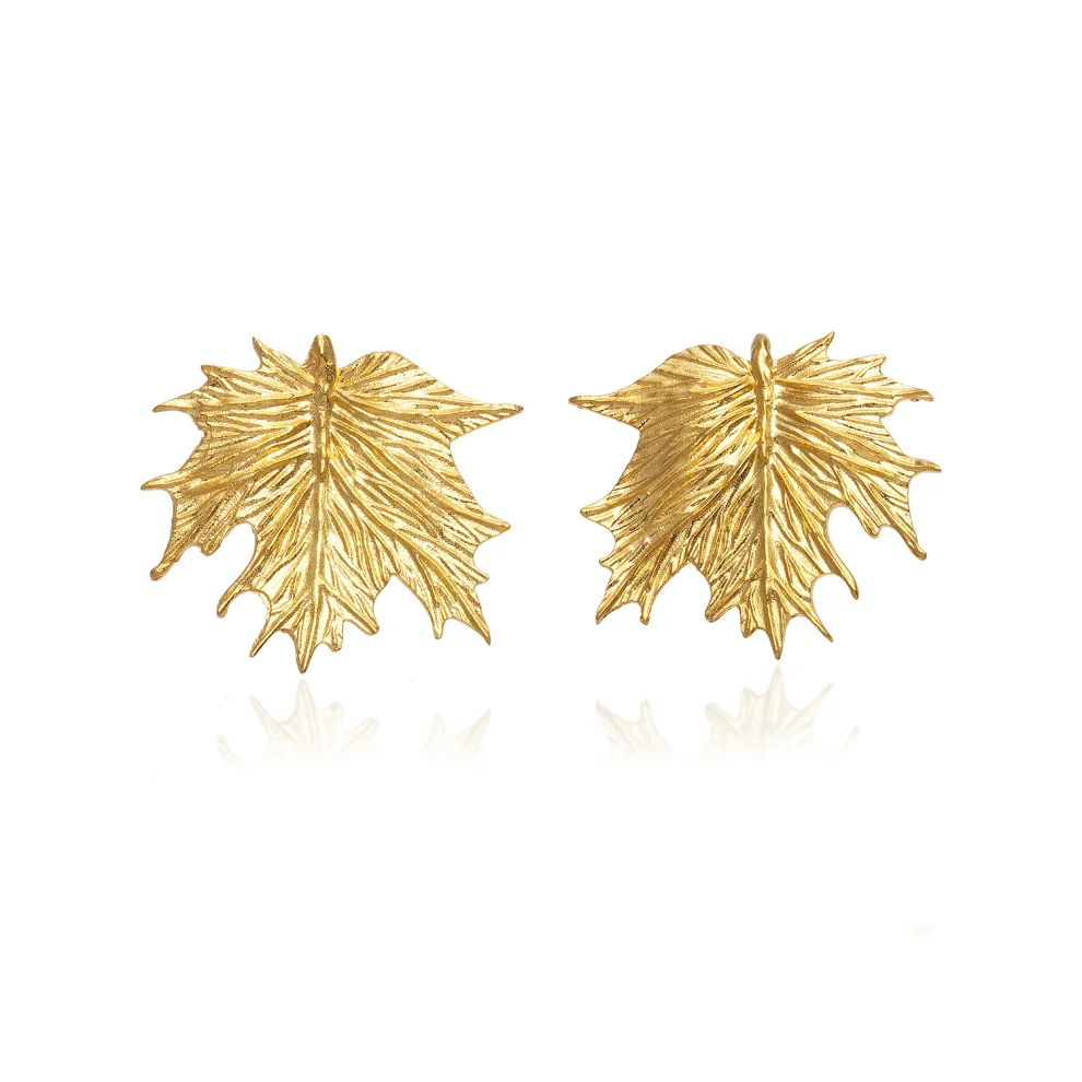 Milou Jewelry - Maple Leaf Earrings