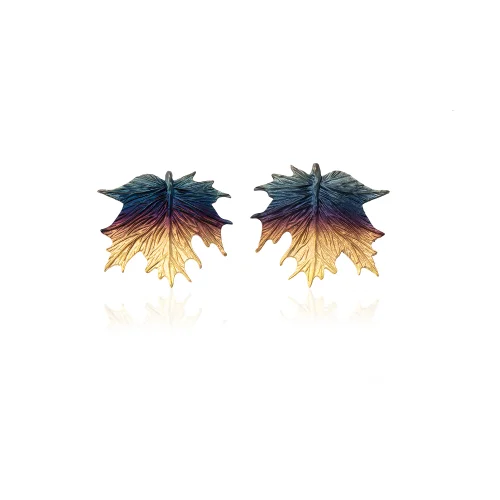 Milou Jewelry - Maple Leaf Earrings