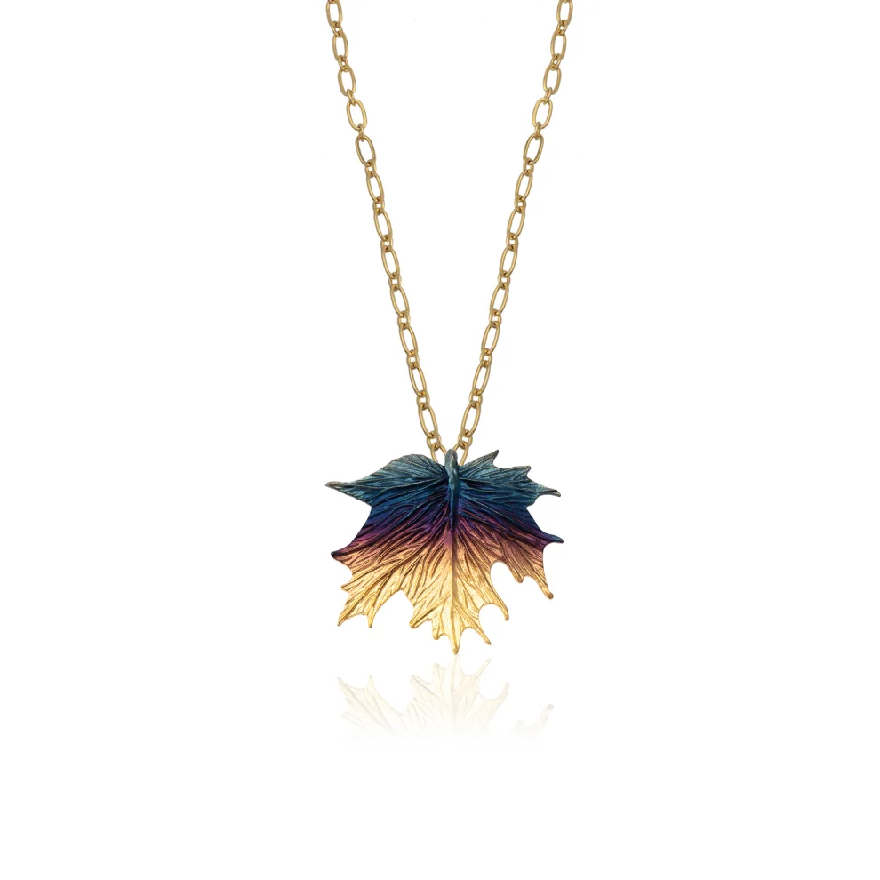 Milou Jewelry - Leaf Necklace