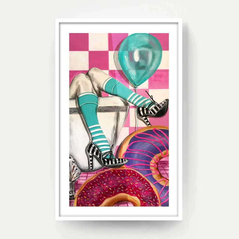 Lovinart - Party By Esra Meral Print