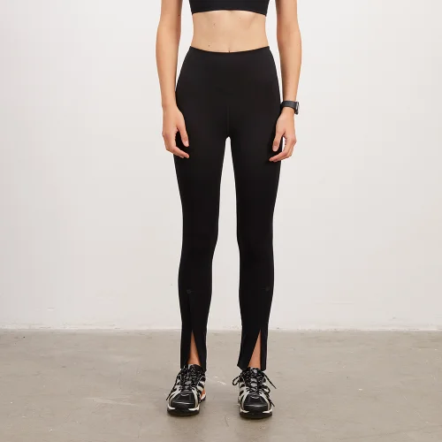 Buy Athleta Black Elation Rib Mix Leggings from Next Luxembourg