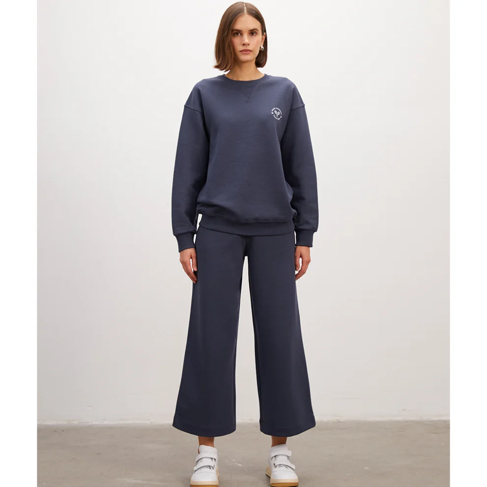 Anais & Margaux - Cropped Flare Sweatpants