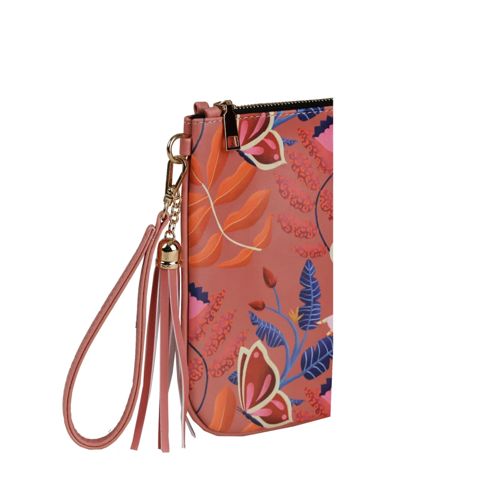 Dellel - Imagine A Forest Clutch Portfolio Bag