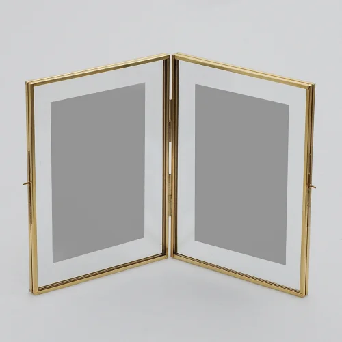 El Crea Designs - Glass Frame  Double