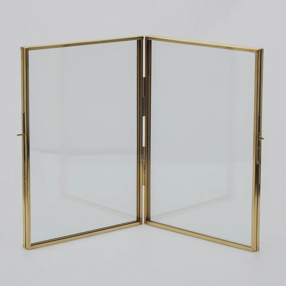 El Crea Designs - Glass Frame  Double