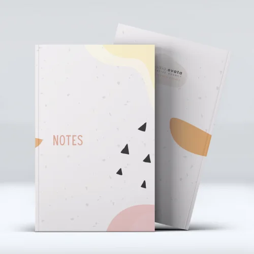 Studio Ovata - Abstract Shapes - Glossy Cover Notebook