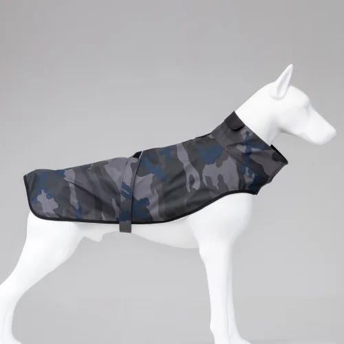 Lindodogs - Softshell Camouflage Dog Raincoat